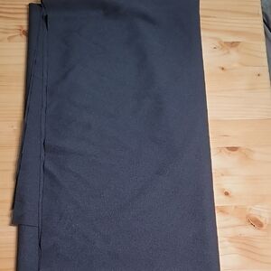 Black Poly-rayon Fabric Strechy 1 Yard